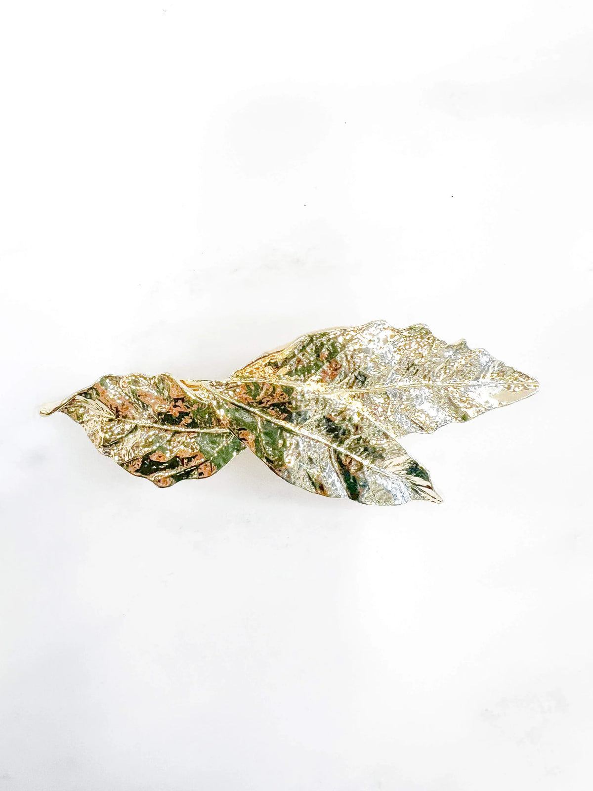 Barrette à cheveux - feuille élégante